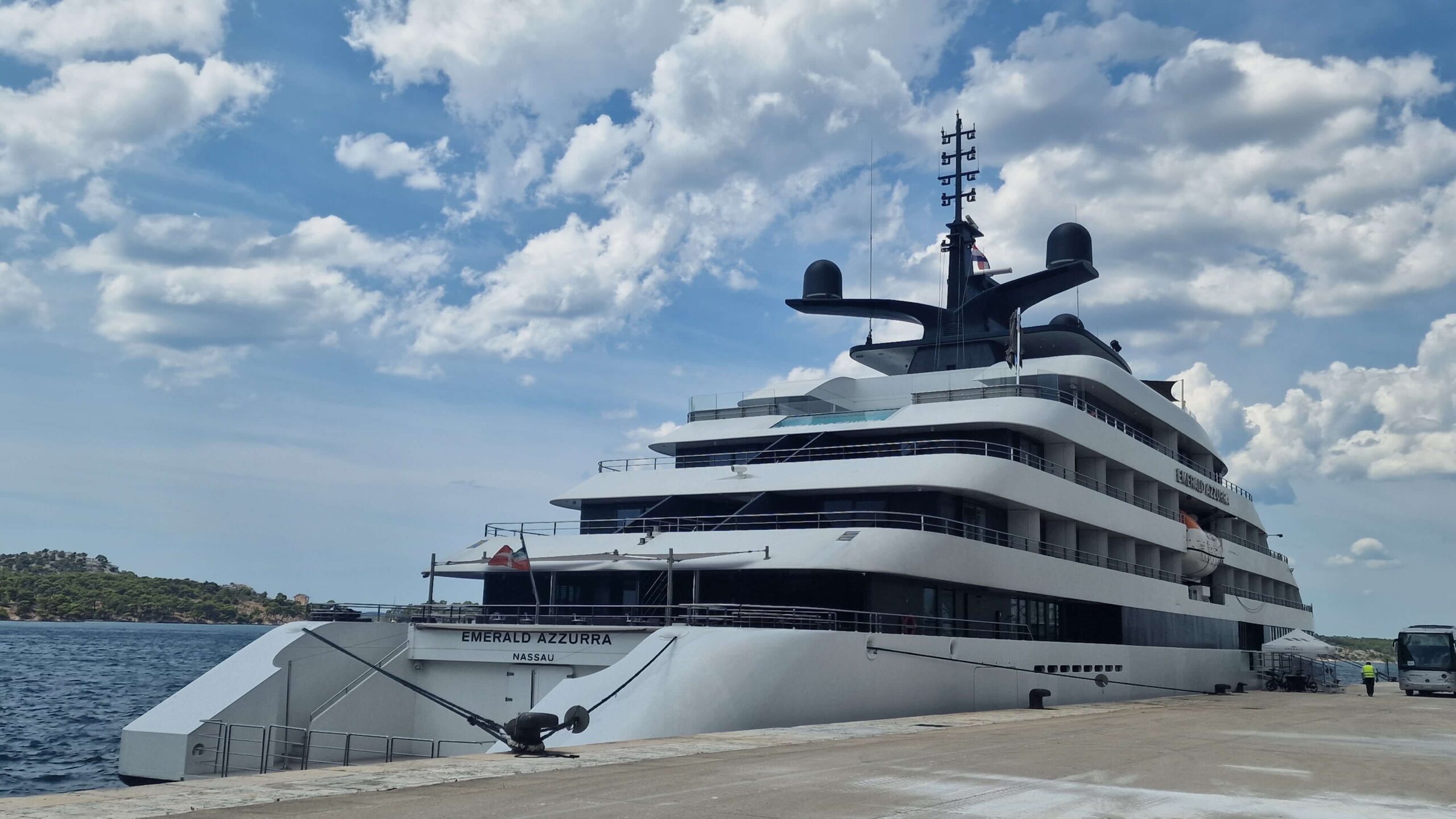 Emerald Azzurra u Šibeniku / izvor Cruiseclipping.hr / autor Zagorka Stančić